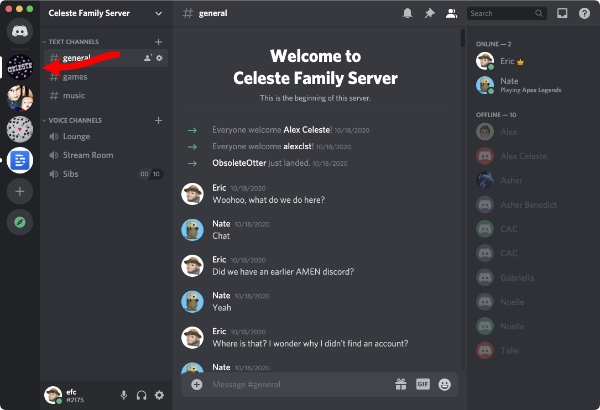 Discord — We Are Family